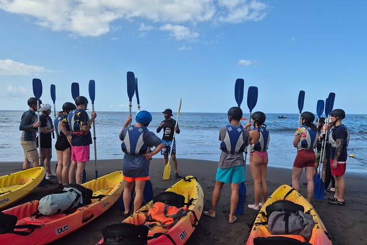 Kayaking Adventure Route with Snorkeling in Mogan Caves