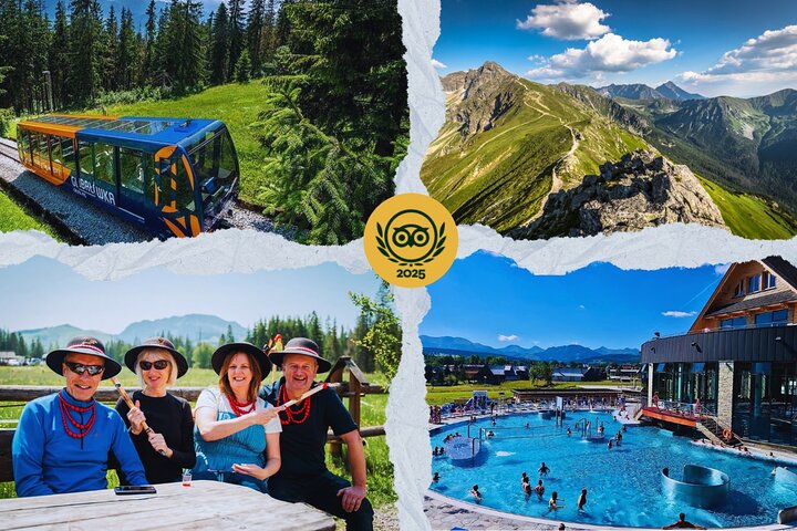 Krakow–Zakopane: Cable Car, Chocholow Baths, Cheese & Vodka