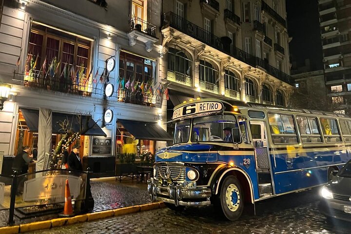 Early Tango Dinner Show with Optional Traditional Bus Transfer