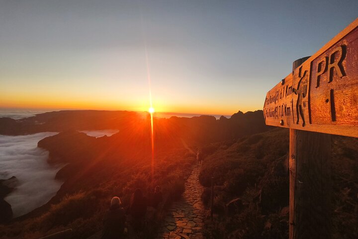 Madeira Sunset at Pico do Arieiro and PR1 Stairway To Heaven