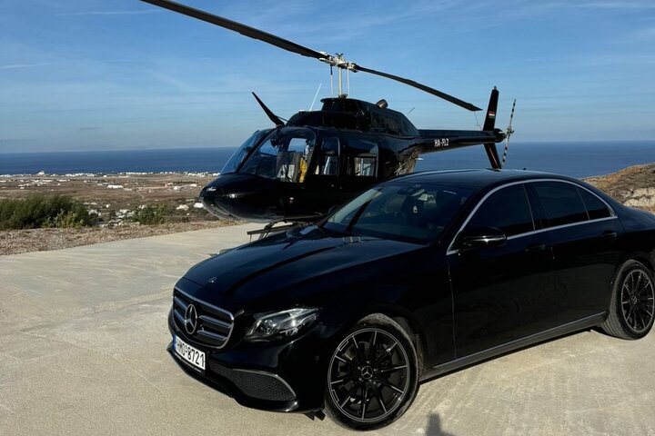 Santorini Luxury Private Airport, Port & Hotel Transfer