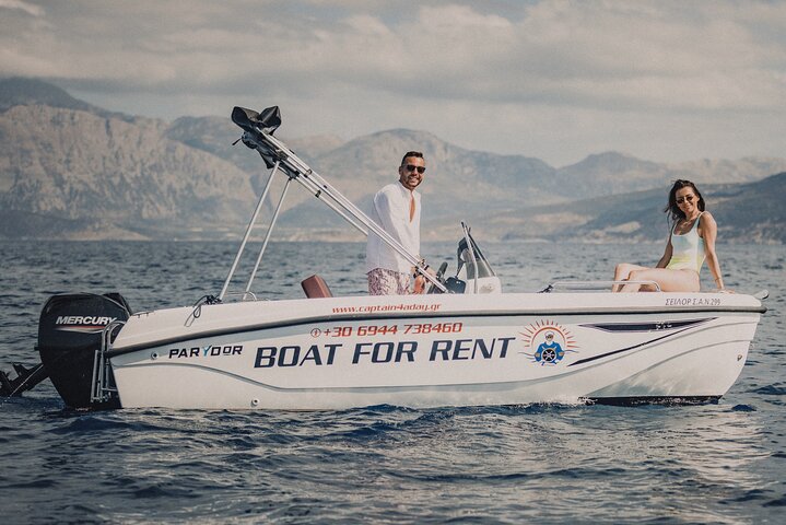 Private Boat Rental in Agios Nikolaos With Optional Skipper