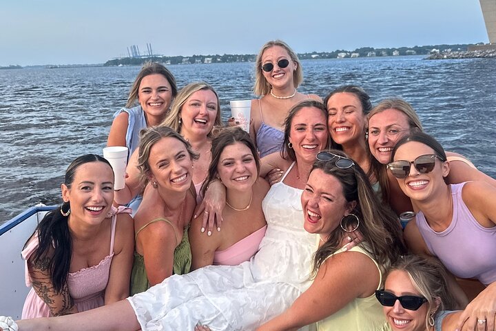 Semi Private Party Boat Cruise Shem Creek to Charleston Harbor