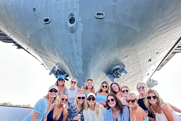 Semi Private Party Boat Cruise Shem Creek to Charleston Harbor