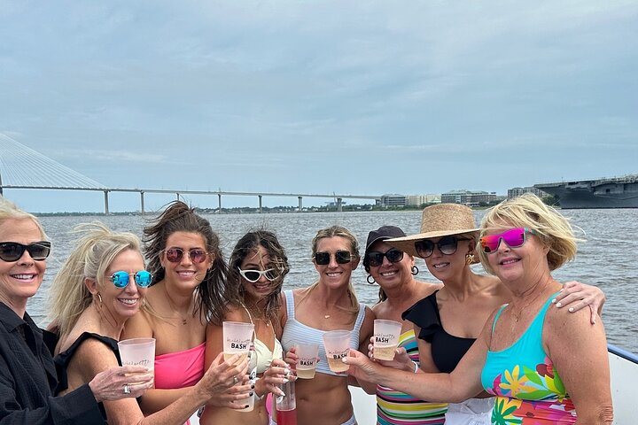 Semi Private Party Boat Cruise Shem Creek to Charleston Harbor