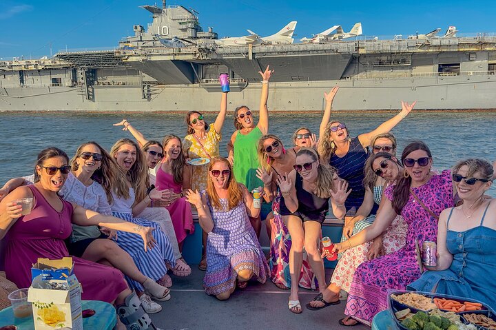 Semi Private Party Boat Cruise Shem Creek to Charleston Harbor