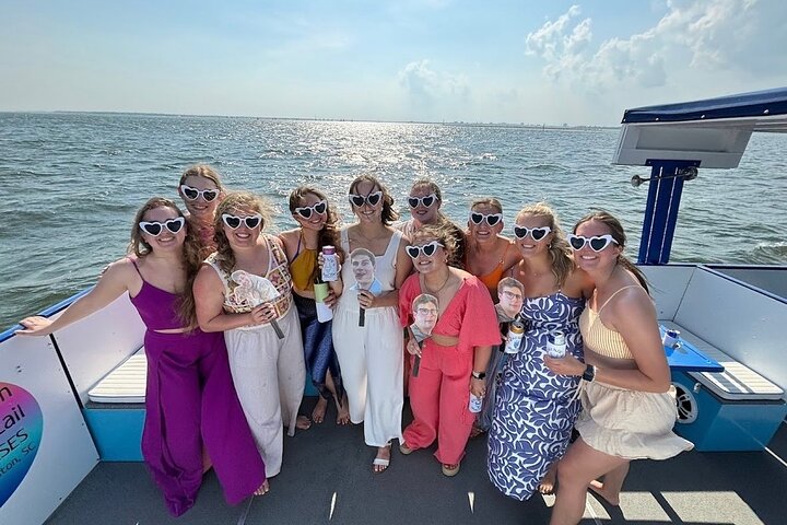 Semi Private Party Boat Cruise Shem Creek to Charleston Harbor
