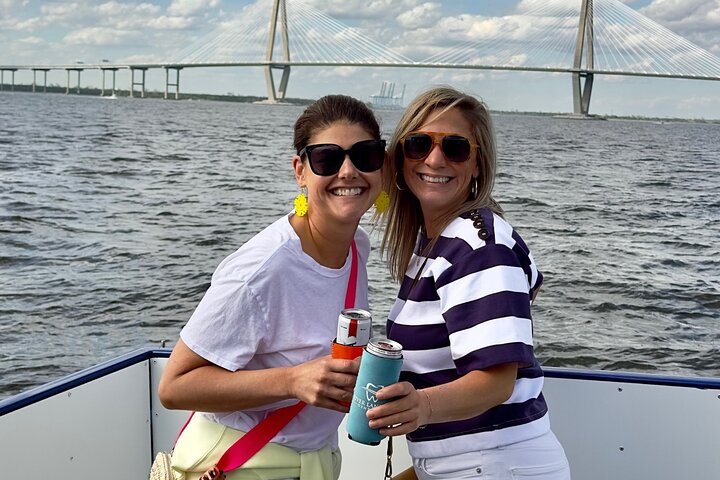 Semi Private Party Boat Cruise Shem Creek to Charleston Harbor