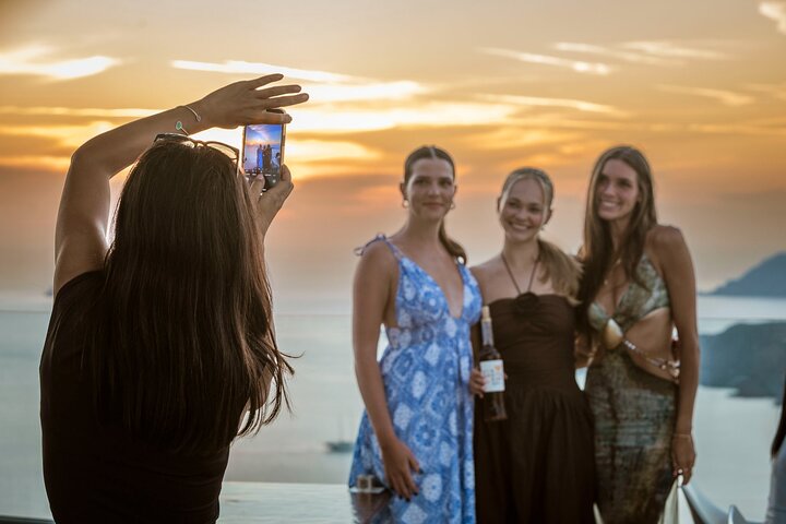 Santorini Wine Adventure with 12 Wine Tastings, Tapas and Sunset