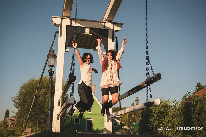 Private Photoshoot in Zaanse Schans with Windmills