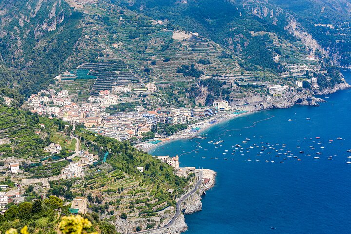 Day Tour to Positano, Amalfi & Ravello from Sorrento