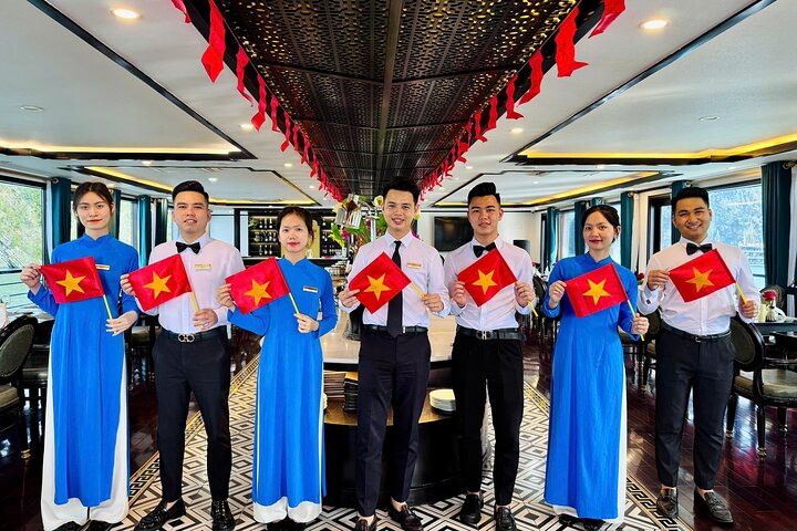 2-Day Luxury Halong & Lan Ha Bay Aspira Cruise from Hanoi