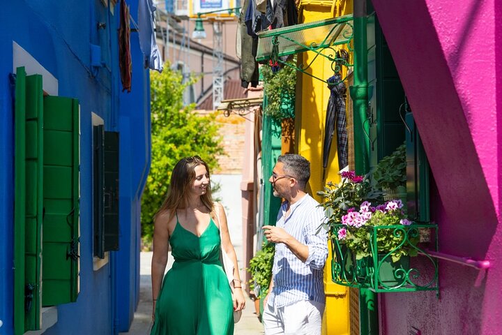 Half Day Murano & Burano Islands Small Group Tour by Private Boat
