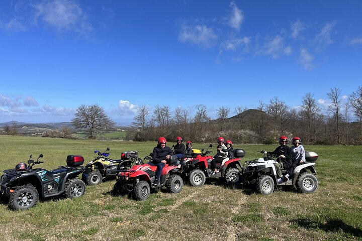 Private Quad Tour in Val d’Orcia and Montepulciano