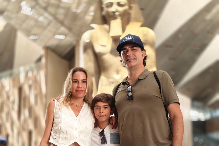 Private Tour to Grand Museum and Pyramids from Alexandria port