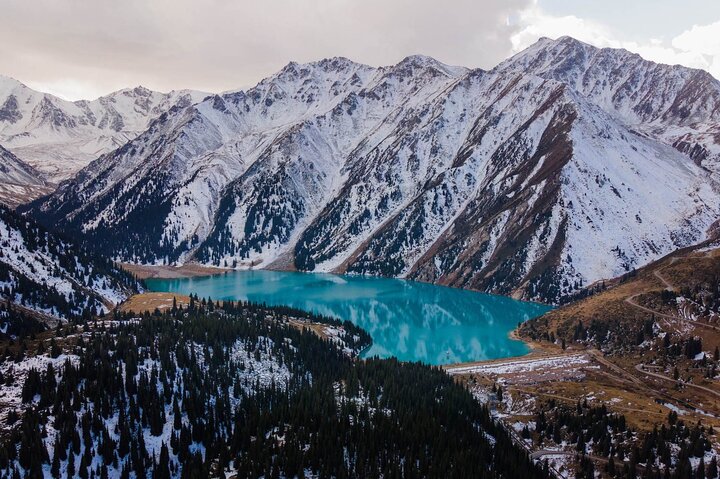 Big Almaty Lake transfer directly to the lake. No hiking