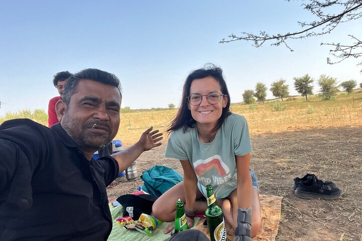 Non-touristic overnight camel safari