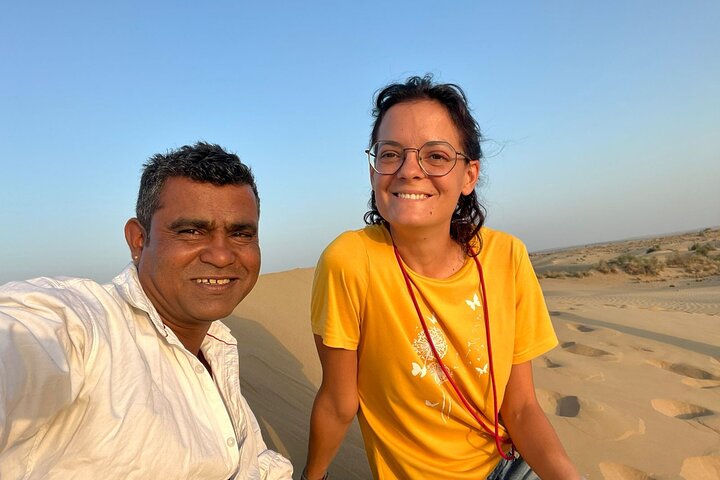 Non-touristic overnight camel safari