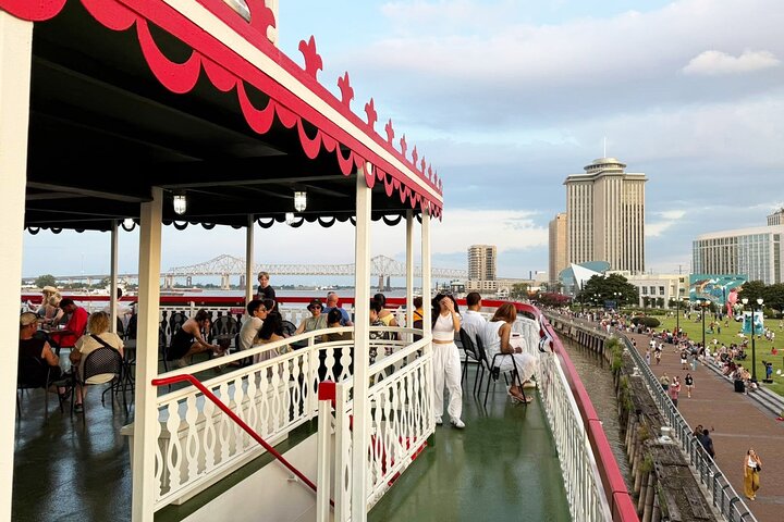 New Orleans Steamboat Natchez Jazz Cruise with Dinner Option