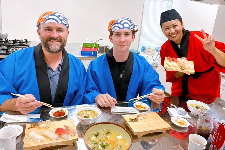 Sushi Making in Yukata