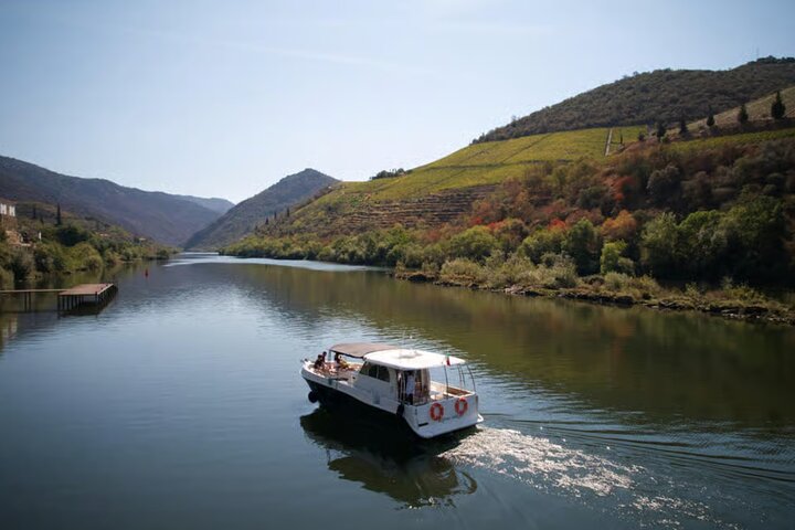 Douro River Cruise from Pinhão with Scenic Train Return