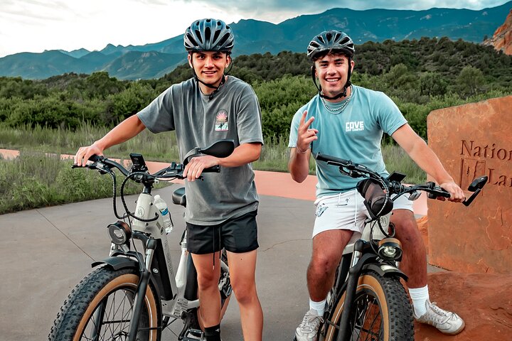 Ride Manitou Springs & Garden of the Gods Best Guided eBike Tour!