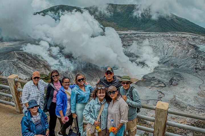 Poas Coffee tour, La Paz Falls and Poas Volcano