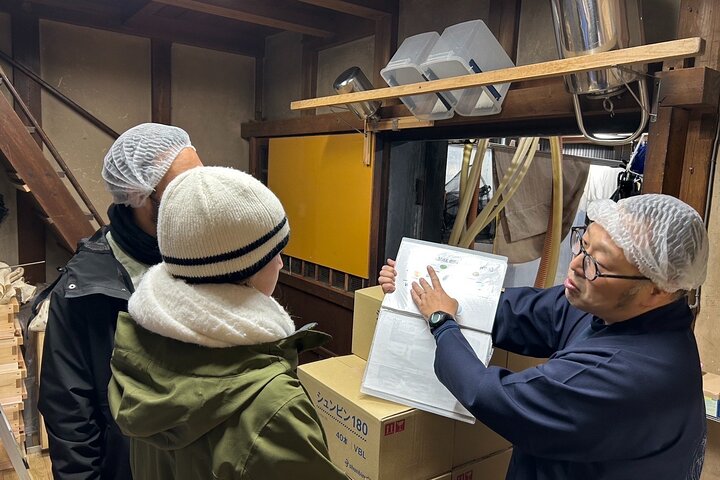 Hirata Sake Brewery Tour in Hida Takayama