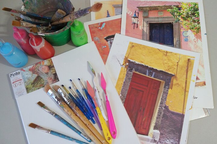 One Painting in One Day, Doors of San Miguel