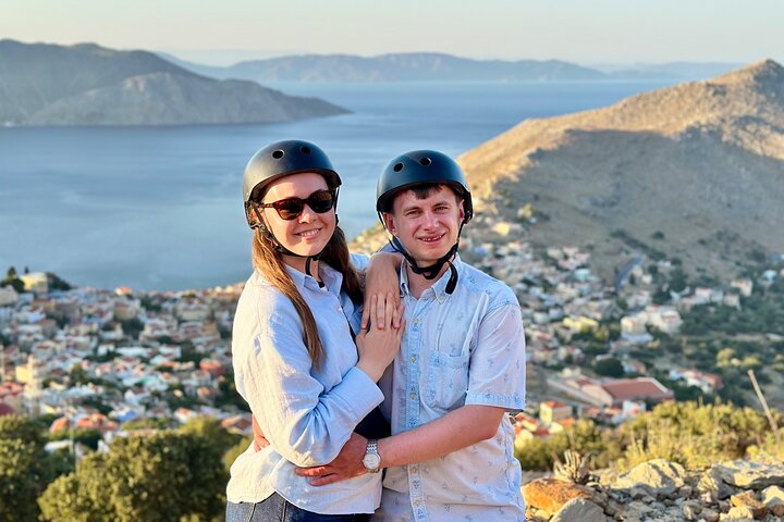Symi Island Sunset Tour with E Bikes