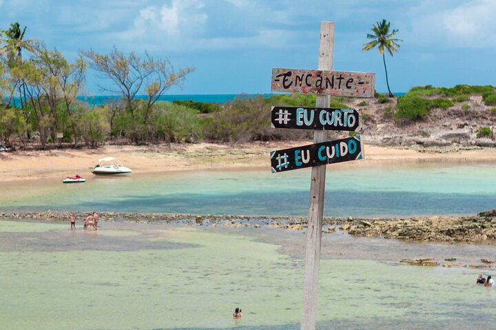 Route DE Lancha to the Island DE Santo Aleixo and Day Use LUP and Transfer