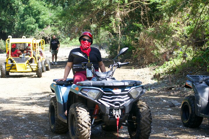 waterfalls ATV Adventure from Amber Cove and Taino Bay