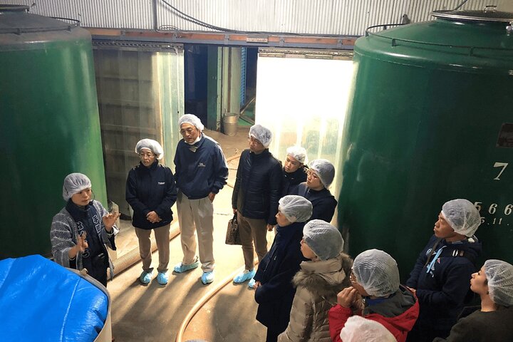 Sake Brewery Tour and Label Making in Historic Tokoname