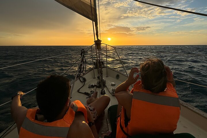 Sunset Sailing Santa Marta Bay