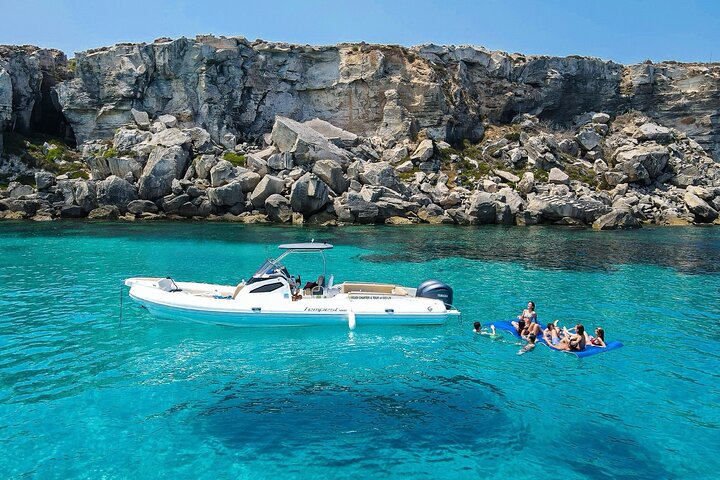 Egadi Islands Boat Tour: Favignana & Levanzo from Trapani