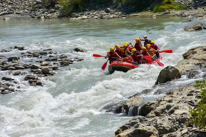 Amazing Rafting Experience at Last Wild Vjosa River of Europe in Permet, Albania