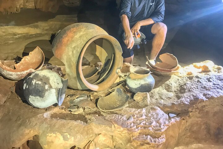 ATM Cave Tour from San Ignacio Actun Tunichil Muknal