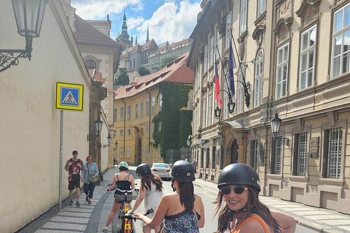 Amazing !!! Electric Trike Tour of Prague, live guide included