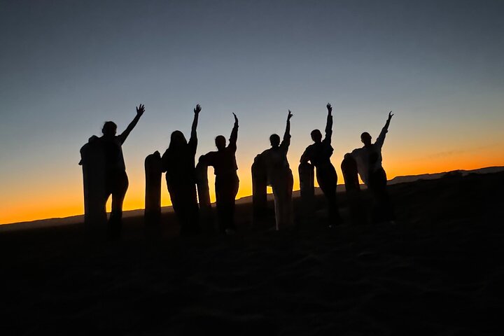 Sandboarding in the Mogote Dunes in Mexico