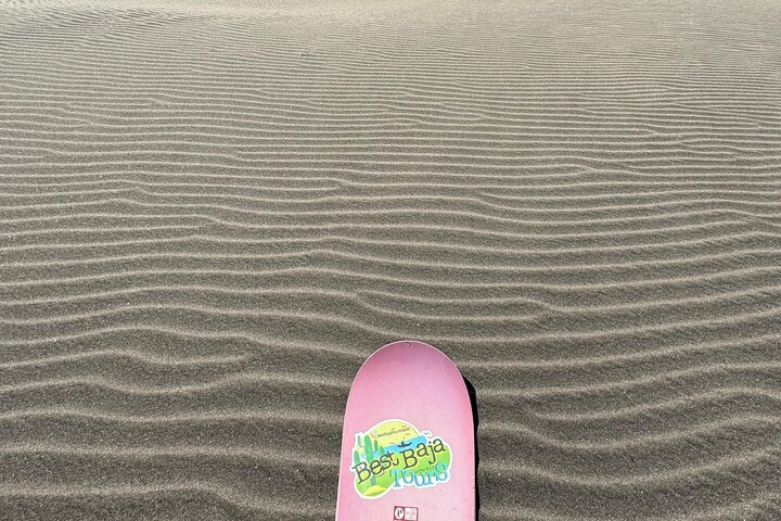 Sandboarding in the Mogote Dunes in Mexico