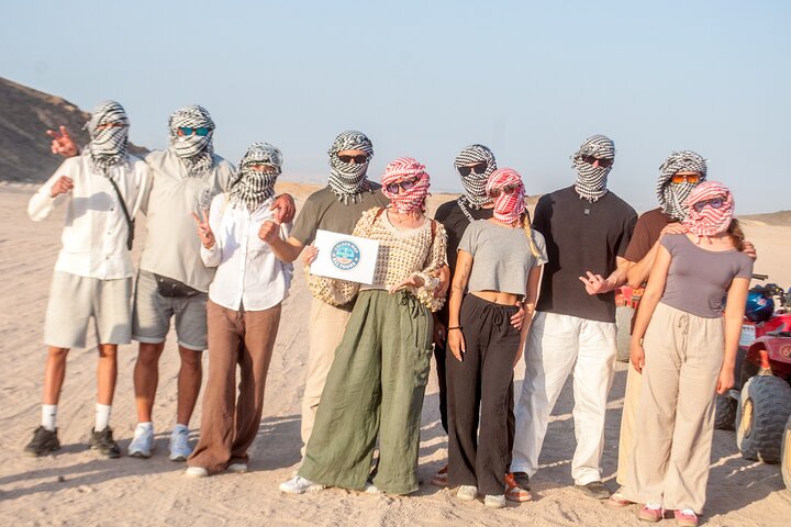 Hurghada VIP Desert Safari – ATV, Buggy,Camel-Bedouin BBQ &Sunset