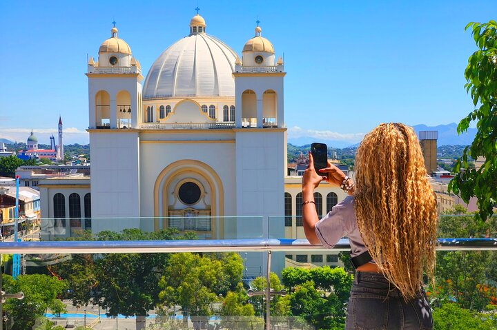 San Salvador Tour: Devil’s Door, Volcano, Slide & Historic Center