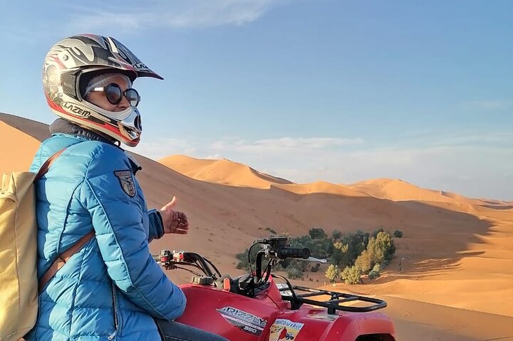 Overnight To Merzouga Desert From Erfoud & Camel Ride & Quad ATV