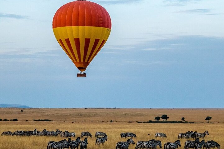 Maasai Mara Hot Air Balloon Safari and Champagne Breakfast