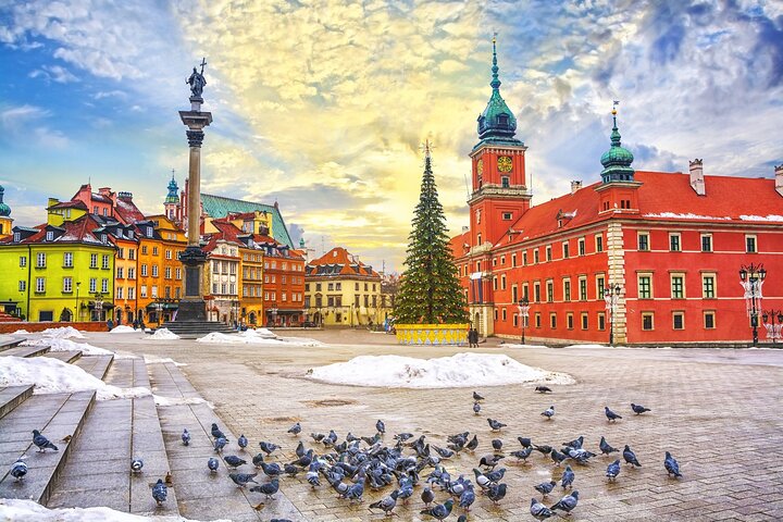 Best of Warsaw Full-Day Private Tour with Transport & Ticket