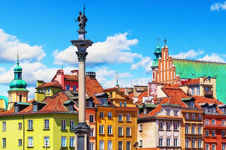 Best of Warsaw Full-Day Private Tour with Transport & Ticket