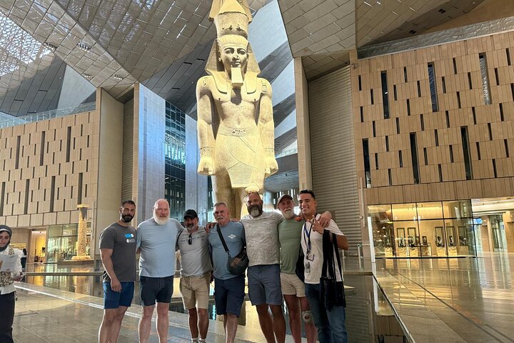 Private Tour to Giza pyramids & Grand Museum from Alexandria Port