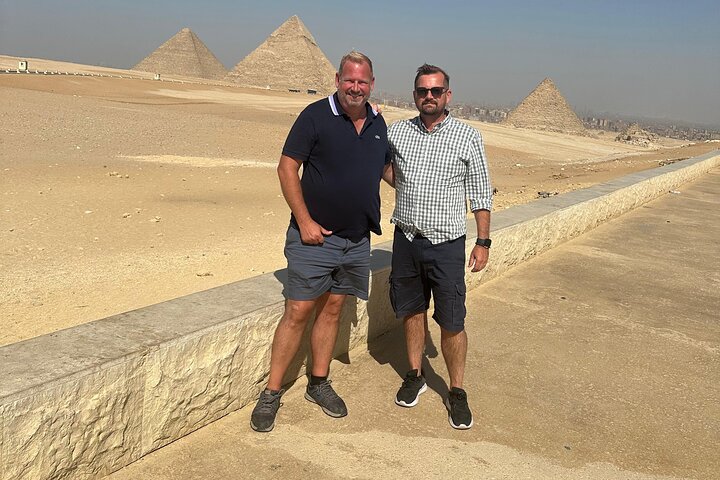Private Tour to Giza pyramids & Grand Museum from Alexandria Port