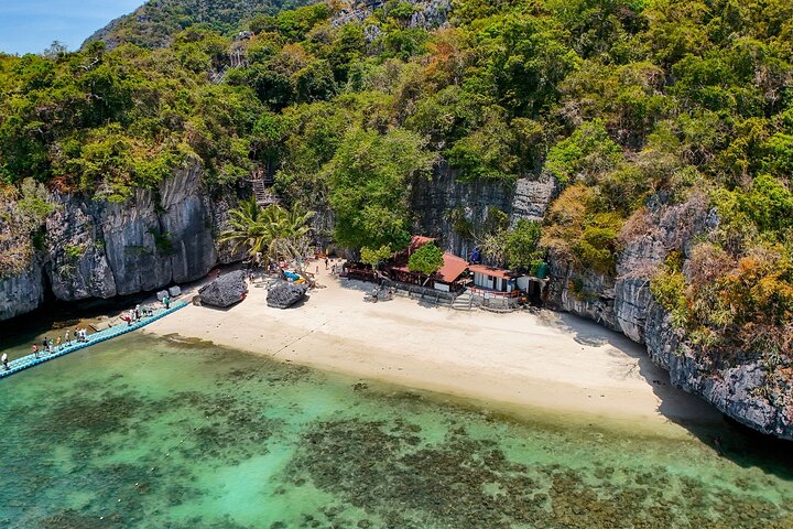 Koh Samui: Angthong National Marine Park 42-Island Speedboat Tour