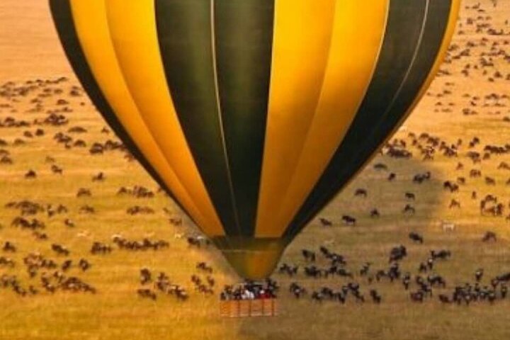 Maasai Mara Hot Air Balloon Safari and Champagne Breakfast